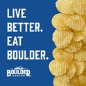 Boulder Canyon Avocado Oil Kettle Style Potato Chips Variety Pack, 18 Count - Gluten-Free, Non-GMO, Hickory Barbecue, Classic Sea Salt, Sea Salt & Cracked Pepper (1 oz Bags)