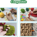 150 Pieces Knitting Crochet Locking Stitch Markers Stitch Needle Clip Counter 10 Colors (Color Ship Randomly)