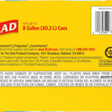 Glad Medium Kitchen Drawstring Trash Bags, 8 Gal, Fresh Clean Scent, 80 Ct (Package May Vary)