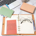 9 Pads Lined Sticky Notes 4x6 in Post, Vintage Colors Self Pad Its, Super Sticking Power Memo Pads Its, 40 Sheets/pad