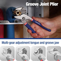 7-piece WORKPRO Pliers Set with Groove Joint, Long Nose, Slip Joint, Linesman, and Diagonal Pliers for DIY & Home Use
