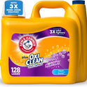 ARM & HAMMER Plus OxiClean Odor Blasters Fresh Burst, 128 Loads Liquid Laundry Detergent, 166.5 Fl oz