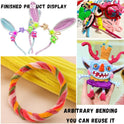 Pipe Cleaners Craft Bulk,Kids Toys & Games Gifts,200pcs Arts Crafts,Chenille Stems Art Supplies for Projects Creative DIY Room Decor,Christmas Decorations,Juegos para Niños Fidget Toys for Ages 5-7