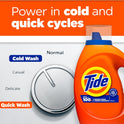 Tide Liquid Laundry Detergent, HE Compatible, Original Scent, 80 loads, 105 fl oz