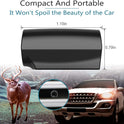 Elook Deer Warning Whistles Device for Car, Save Deer Whistle with Upgraded Acrylic Double-Sided Tape, Mini Size, 2 Pack (Patent Registered)