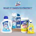 Lysol Disinfectant Wipes, Multi-Surface Antibacterial Cleaning Wipes, For Disinfecting and Cleaning, Lemon and Lime Blossom, Pack of 4 (Packaging may vary)