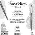 Paper Mate Felt Tip Pens, Flair Marker Pens, Medium Point, Assorted, 24 Count - Home, Office, Back to School, Teacher Supplies