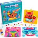 Educational Insights Pom Pom Kit - Arts and Crafts for Kids, Mess Free Crafting Supplies & Projects, Preschool Creativity, DIY Sensory Activity for Toddlers, Creative Gift, Girls and Boys Ages 5+