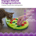Catstages Nina Ottosson Buggin' Out Puzzle & Play – Interactive Cat Puzzle Feeder for Indoor Cats, 16 Hidden Treat Compartments, Slow Feeder, Durable & Easy-Clean