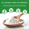 Jiva Organics Organic Arrowroot Flour (Powder) 2 Pound Bag - Raw, Non-GMO, Gluten Free