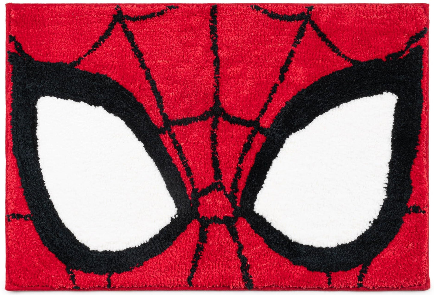 Jay Franco Marvel Spiderman Kids Bath Rug - Soft, Non-Slip, Machine Washable, Red Bathroom Mat 20 x 30
