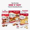 Good ‘n’ Fun Triple Flavor Kabobs Chews for All Dogs, 24 Ounces, Treat Your Dog to Chews Made from Beef Hide, Real Chicken, Pork Hide, Duck and Chicken Liver