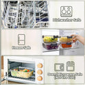 M MCIRCO [8-Pack,30 oz] Glass Meal Prep Containers,Glass Food Storage Containers,Airtight Glass lunch Containers with Lids - Microwave, Oven, Freezer and Dishwasher