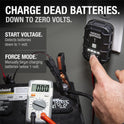 NOCO GENIUS1: 1A 6V/12V Smart Battery Charger – Automatic Maintainer, Trickle Charger & Desulfator with Overcharge Protection & Temperature Compensation – For Lead-Acid & Lithium Batteries