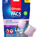 O-Cedar PACS Hard Floor Cleaner, Lavender Scent 10 Count (1-Pack) | Made with Naturally-Derived Ingredients | Safe to Use on All Hard Floors | Perfect for Mop Buckets