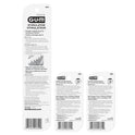 GUM Stimulator Permanent Handle - Long Handled Massager Remove Plaque & Promote Health (Handle + 2 Refill Packs)