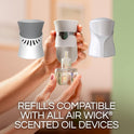Air Wick Plug In Advanced Scented Oils Refills, Harvest Pumpkin + Spice, 5 ct