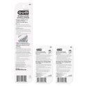 GUM Stimulator Permanent Handle - Long Handled Massager Remove Plaque & Promote Health (Handle + 2 Refill Packs)