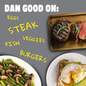 Dan-O's Preem-O Seasoning, 2.5 oz Bottle, Meat Seasoning for Steak, Ribs, Chicken, Brisket and More, Sugar Free, Zero Calorie, Use this Spice Blend to Craft a Marinade, Dry Rub or Sauce