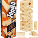 Hasbro Gaming Jenga Game | The Original Wood Block Game with Genuine Hardwood Blocks | Stacking Tower | Ages 6+ | 1 or More Players | Party Games for Kids | Family Games