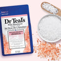 Dr Teal's Epsom Salt Magnesium Soak, Restore & Replenish with Pink Himalayan Salt, 3 lbs