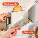 bella 2 Slice Slim Toaster, Fits-anywhere™ Kitchenware, 6 Setting Shade Control with Reheat & Cancel Buttons, Fits sourdough, 10” Long Slot, Anti Jam & Auto Shutoff, 900 Watt, Oatmilk