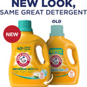 ARM & HAMMER Sensitive Skin Liquid Laundry Detergent, Fresh Scent, 105 fl oz, 105 Loads