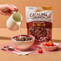 Catalina Crunch Protein Cereal - Sugar Free Breakfast Cereal with 11g of Protein - Gluten Free - Dark Chocolate - 9 oz. Bag (Pack of 1)