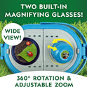 National Geographic Bug Catcher Kit for Kids - Kids Bug Habitat with Magnified Viewer, Bug Catcher, Tweezers & Learning Guide, Insect Habitat, Outdoor Toys, Kids Bug Catching Kit, Bug Box