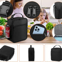 Lunch Box for Men - Reusable Lunch Bag Men Adult Women- Insulated Small LunchBox