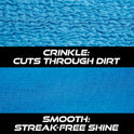 VIKING Glass Microfiber Cleaning Cloth for Car and Home 2 Pack, Glass Towels for Mirror, and Picture Frames, and Car Detailing Kit, 16 inch x 16 inch, Blue