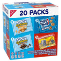 Nabisco Fun Shapes Variety Pack, Barnum's Animal Crackers, Teddy Grahams and CHIPS AHOY! Cookies, 20 Snack Packs