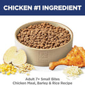 Hill's Science Diet Adult 7+, Senior Adult 7+ Premium Nutrition, Small Kibble, Dry Dog Food, Chicken, Brown Rice, & Barley, 5 lb Bag