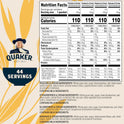 Quaker Instant Oatmeal Fruit & Cream Variety Pack, Single Serve Packets, (44 Pack)