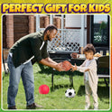 Bedwina Sports Balls for Kids & Toddlers - 5-inch Sports Balls Set Includes Football, Small Soccer Ball, Basketball, and Playground Balls, Fun Indoors & Outdoor Toys (Hand Pump Included)