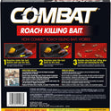 Combat Roach Killing Bait, Roach Bait Station For Large Roaches, Kills The Nest, Child-Resistant, 8 Count,Insects