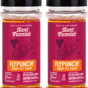 Aunt Fannie's FlyPunch Fruit Fly Trap for Indoor and Kitchen Use, Ready to Use, Made with Plant Based Ingredients, Safe Near Food, Each Bottle Lasts Up to 30 Days, Pack of 2