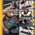 Solid Push Up Board 15 in 1 Home Workout Equipment Multi-Functional Pushup Stands System Fitness Floor Chest Muscle Exercise Professional Equipment Burn Fat Strength Training Arm Men & Women Weights,