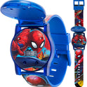 Marvel Spider-Man Kids Watches – Digital Display, Interactive Features, Adjustable Strap, Vibrant Spider-Man Graphics, Durable for Active Kids