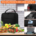 Lunch Box for Men - Reusable Lunch Bag Men Adult Women- Insulated Small LunchBox