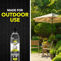 Raid Max Foaming Wasp & Hornet Killer, Fast Coverage Foam, Bug Killer Kills The Entire Nest, 16.5 oz