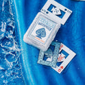 Hoyle Waterproof Playing Cards, Clear Plastic Deck of Cards for Outdoor Card Games, Camping, Beach, Pool & Travel Games (1 Deck)
