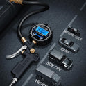 AstroAI Digital Tire Pressure Gauge with Inflator, 3-250 PSI Air Chuck & Compressor Accessories Heavy Duty with Quick Connect Coupler, 0.1 Display Resolution, 1pack