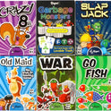 Regal Games Card Games for Kids - Go Fish, Crazy 8's, Old Maid, Slap Jack, Garbage Monster, War - Simple & Fun Classic Family Table Games - Games May Vary (6 Set)