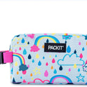 PackIt Freezable Snack Box, Rainbow Sky, Built with ECOFREEZE Technology, Collapsible, Reusable, Zip Closure with Buckle Handle, Great for All Ages and Fresh Snacks on the go