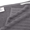 Premium Kitchen Towels (20”x 28”, 6 Pack) | Large Cotton Kitchen Hand Towel | Flat & Terry Dish Cloths | Highly Absorbent Tea Towels Set with Hanging Loop | Gray